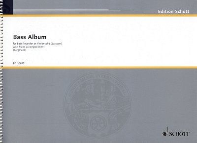 W. Bergmann: Bass Recorder Album, BbflKlav (KlavpaSt)
