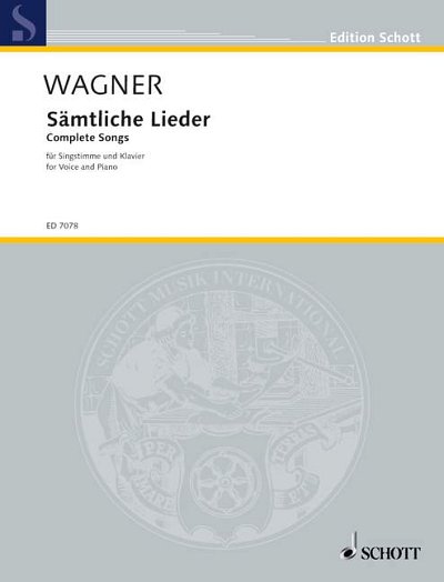 DL: R. Wagner: Sämtliche Lieder, GesKlav