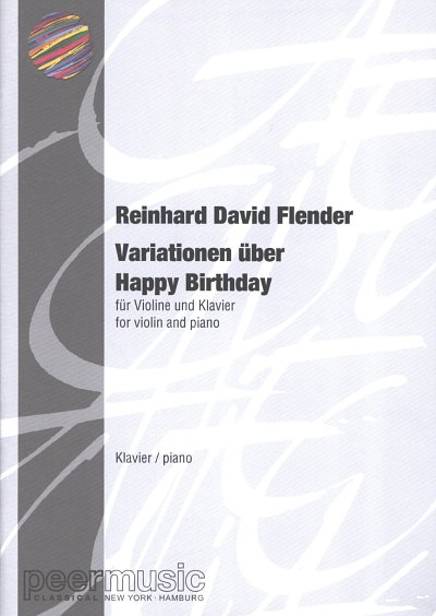 Flender R. D.: "Variationen Ueber "Happy Birthday"