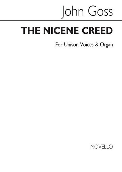 J. Goss: The Nicene Creed Organ, Ch1Org (Chpa)