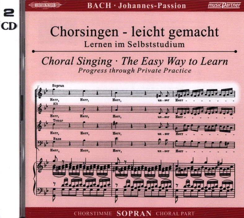 J.S. Bach: Johannes-Passion BWV 245, 4GesGchOrcBc (2CD) (0)