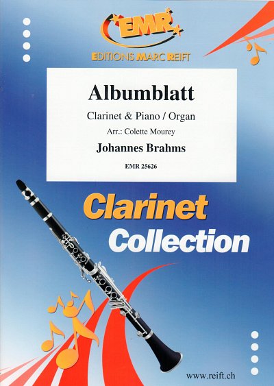 J. Brahms: Albumblatt, KlarKlv/Org
