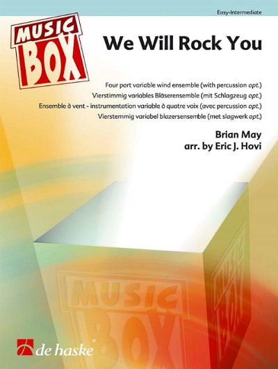 Brian May We Will Rock You Vierstimmig v, Blas/Posch (Pa+St)