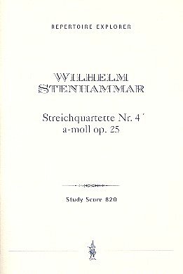 W. Stenhammar: Streichquartett a-Moll Nr.4 op.25