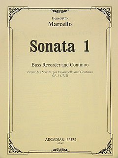 B. Marcello: Sonate 1 Aus 6 Sonaten Op 1