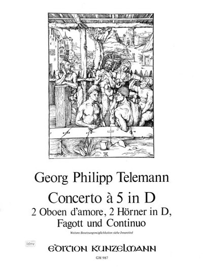 G.P. Telemann y otros.: Concerto à 5 D-Dur TWV 44:2