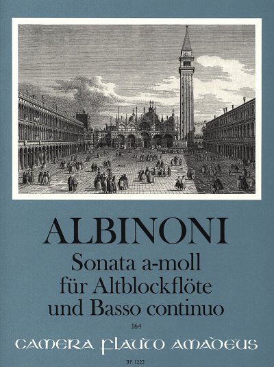 T. Albinoni: Sonate a-moll, ABlfBc (Pa+St)