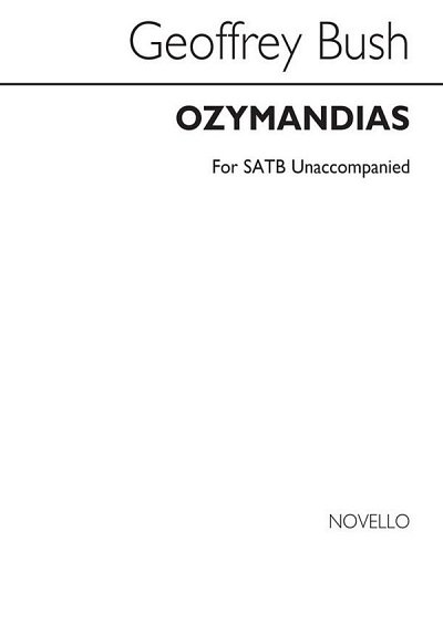 Ozymandias (No.2 Of Two Shelley Songs), GchKlav (Chpa)