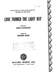 V. Duke et al.: Love Turned The Light Out
