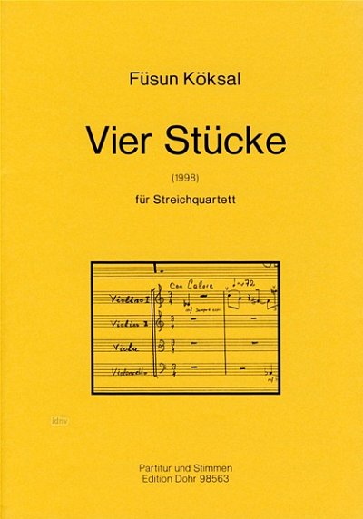 K. Füsun: Vier Stücke, 2VlVaVc (Pa+St)