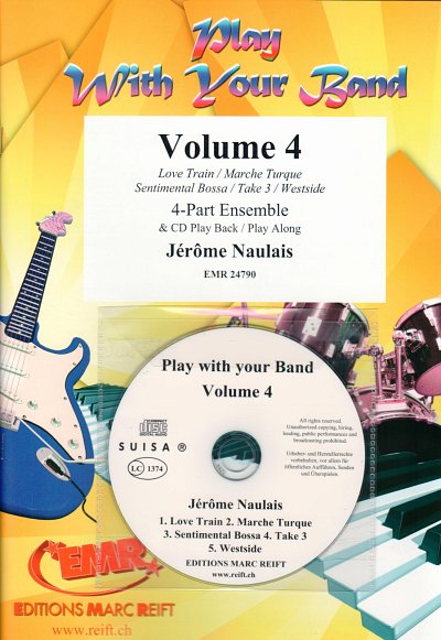 J. Naulais: Play With Your Band Volume 4, Varens4 (+CD)