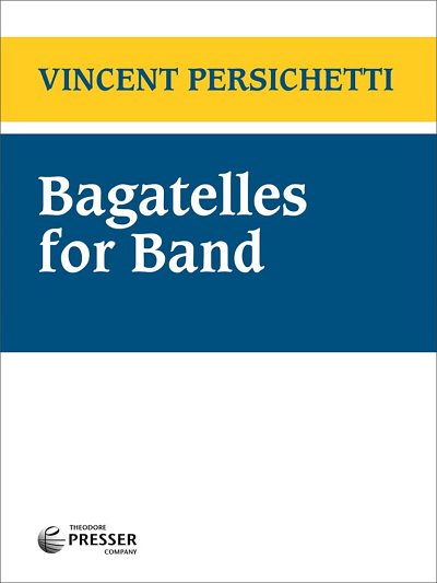 P. Vincent: Bagatelles for Band, Blaso (Pa+St)