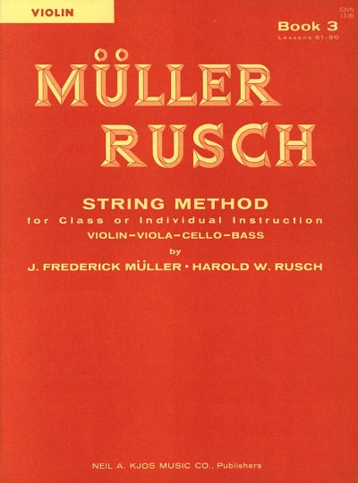 Mueller J. F. + Rusch H. W.: String Method 3