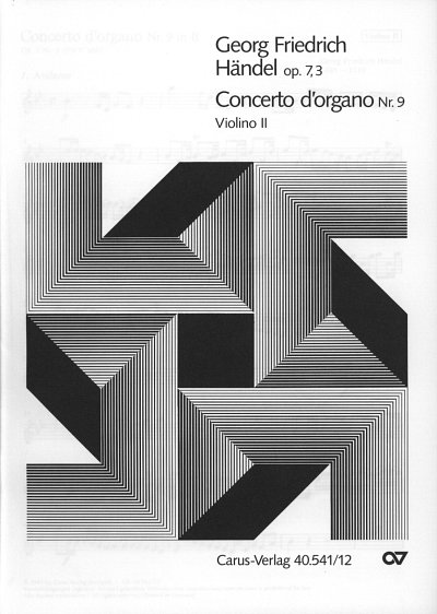 G.F. Haendel: Concerto d'organo Nr. 9 in B (Orgelkonzert Nr.