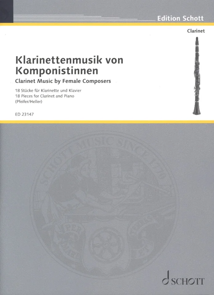 B. Heller: Klarinettenmusik von Komponistinnen, KlarKlv (0)