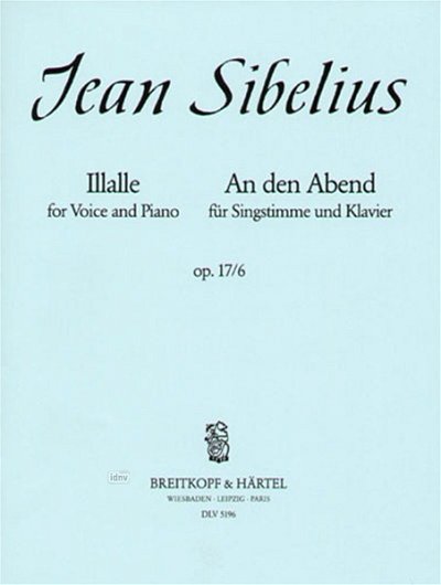 J. Sibelius: Illalle Op 17/6