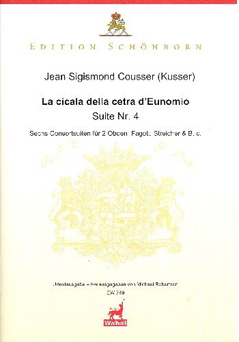 La cicala della cetra d'Eunomio Suite Nr.4 WD45 für 2, Sinfo