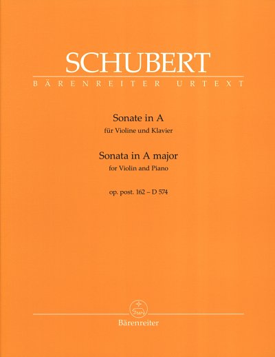 F. Schubert: Sonate für Violine und Klavier A-Dur op, VlKlav