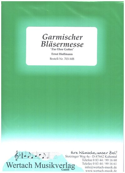 E. Hoffmann: Garmischer Bläsermesse 
