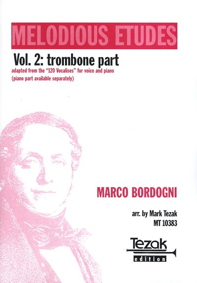 M. Bordogni: Melodious Etudes 2, Pos