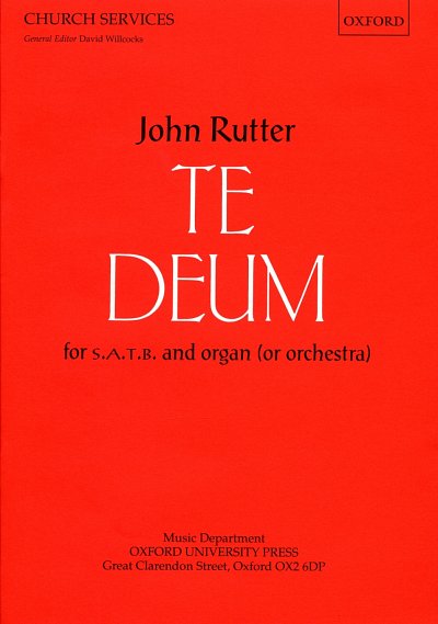 J. Rutter: Te Deum, Gch4Org/Orc (KA)