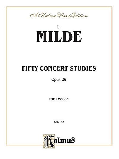 Milde Ludwig: 50 Concert Studies Op 26