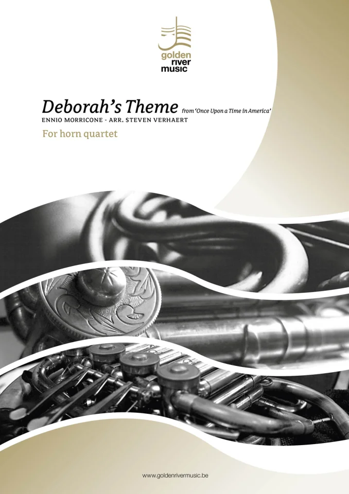 E. Morricone: Deborah's Theme, 4Hrn (Pa+St) (0)