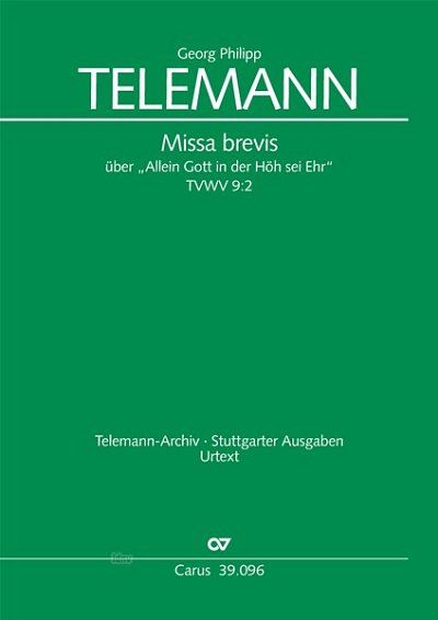 G.P. Telemann: Missa brevis G-Dur TVWV 9:2