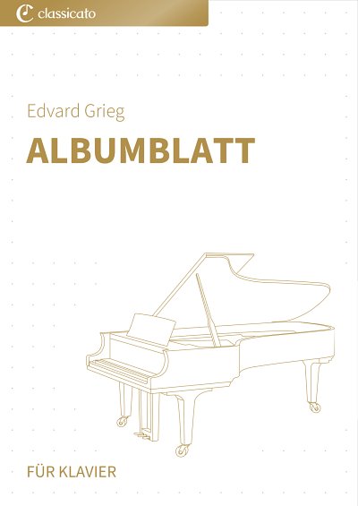 DL: E. Grieg: Albumblatt, Klav
