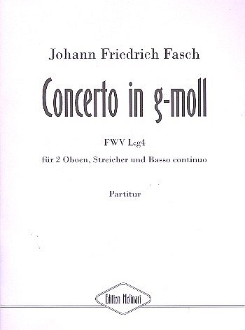 J.F. Fasch: Konzert G-Moll Fwv L:G 4