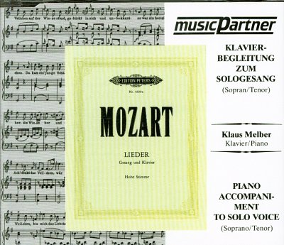 W.A. Mozart: Lieder, GesKlav (CD)