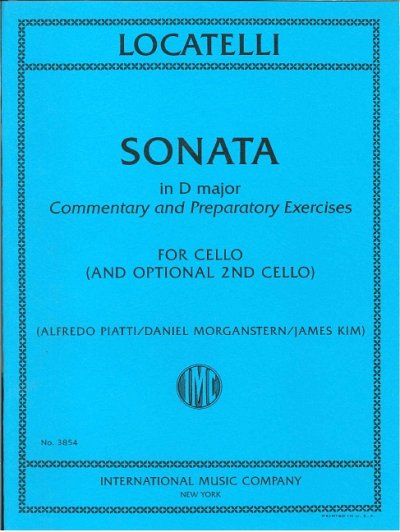 P.A. Locatelli: Sonata in D major, 1-2Vc (KlavpaSt)