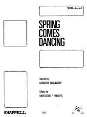 DL: M.F.P.D. Dickinson: Spring Comes Dancing, GesKlav