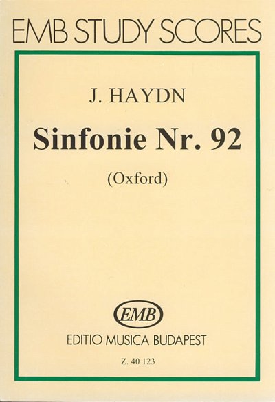 J. Haydn: Symphony No. 92 in G major "Oxford"