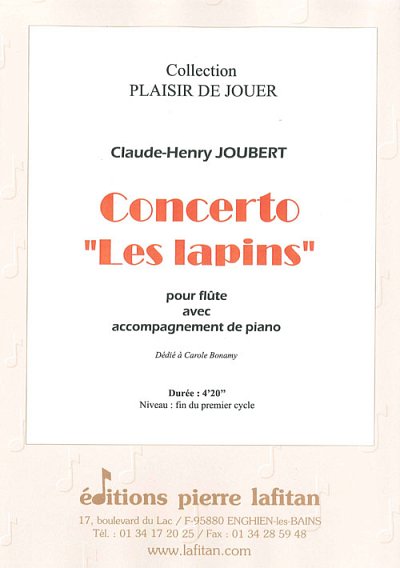 Concerto Les Lapins, FlKlav (KlavpaSt)