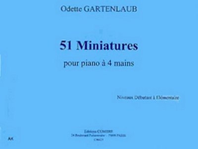 O. Gartenlaub: 51 Miniatures, Klav4m (Sppa)