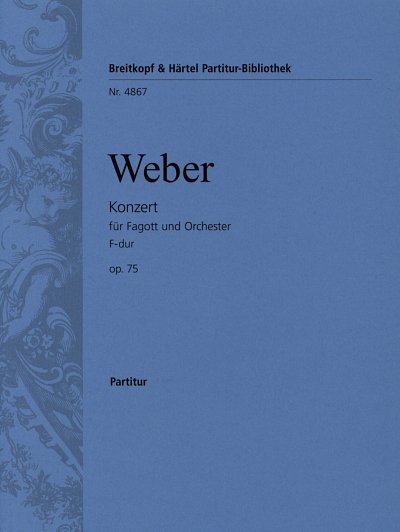 Weber Carl Maria: Konzert F-Dur Op 75