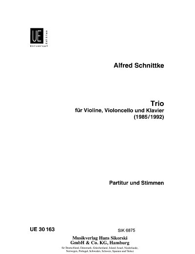 A. Schnittke: Trio