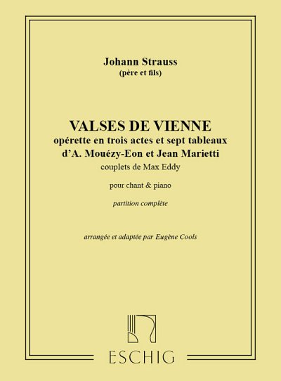 J. Strauß (Sohn) y otros.: Valses De Vienne