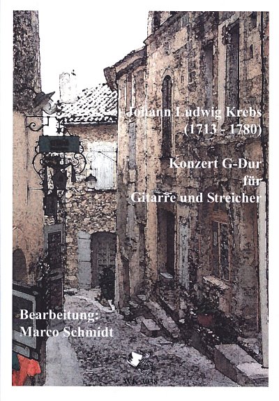 J.L. Krebs: Konzert G-Dur, Git4Str (Part.)