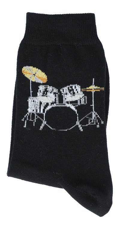 Socken Schlagzeug 39-42, Drst (schwarz)