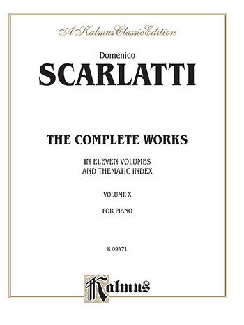 D. Scarlatti: The Complete Works, Volume X, Klav