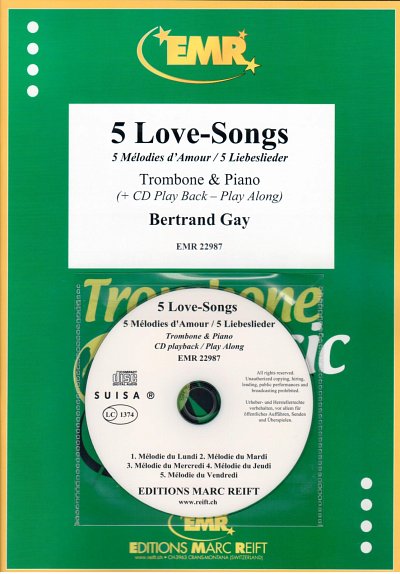 B. Gay: 5 Love-Songs, PosKlav (+CD)