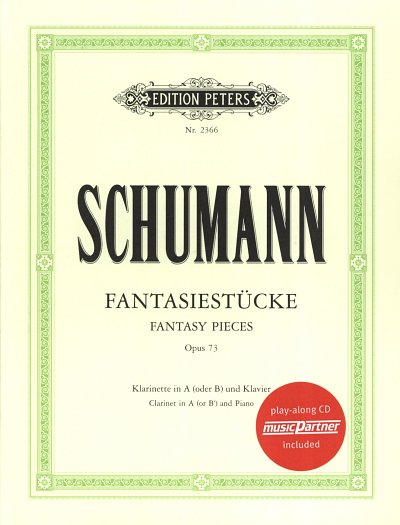 R. Schumann: Fantasiestücke op. 73, KlarKlv (+CD)