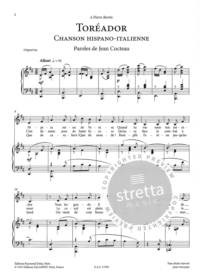 F. Poulenc: 50 Mélodies, GesMTKlav (1)