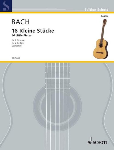 DL: J.S. Bach: 16 Kleine Stücke, 2Git (Sppa)