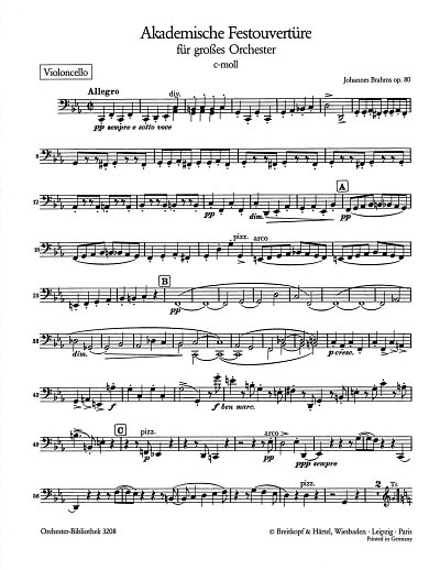J. Brahms: Akademische Festouvertuere C-Moll Op 80