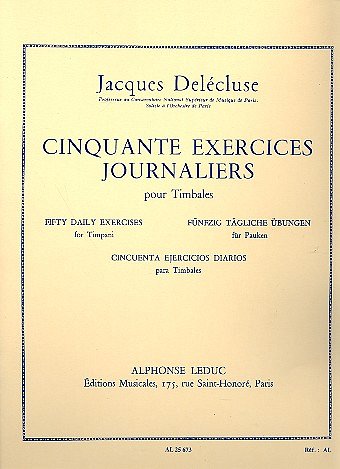 J. Delécluse: 50 tägliche Übungen, Pk