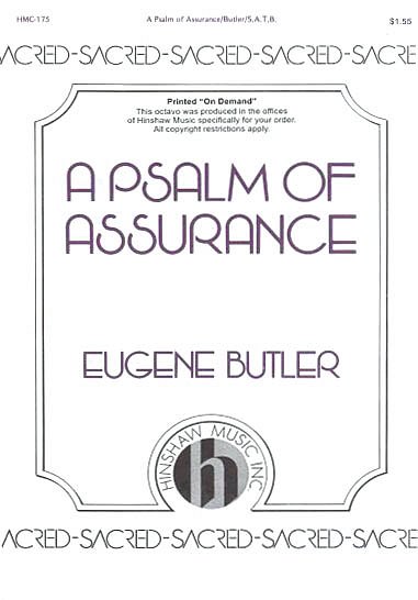 E. Butler: A Psalm Of Assurance
