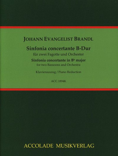 AQ: J.E. Brandl: Sinfonia concertante B-Dur, 2FgOrc (B-Ware)